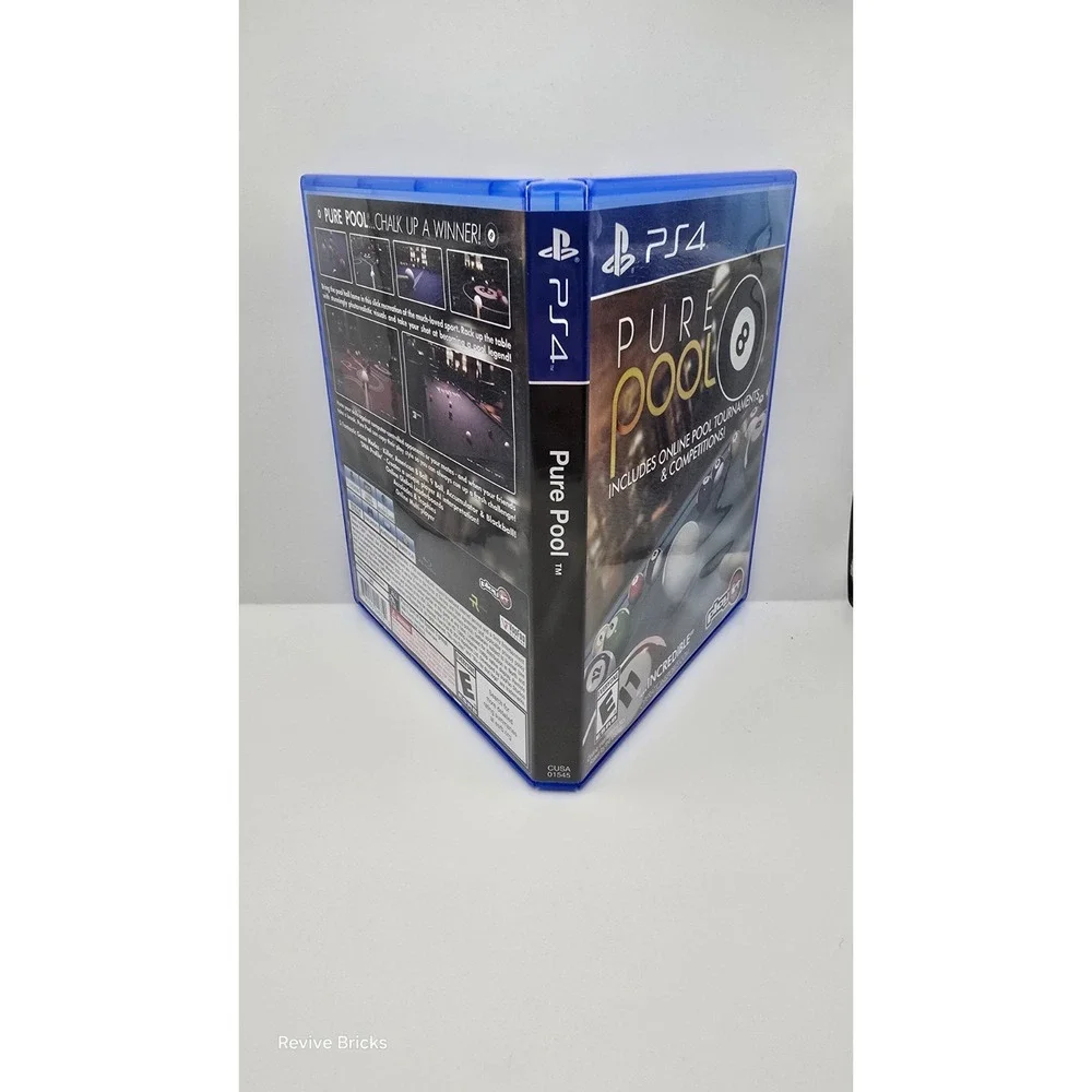 Pure Pool (Sony PlayStation 4, PS4, 2014) CIB Complete Tested Working Great Cond - Picture 8 of 8